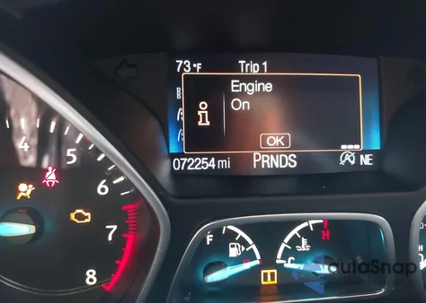 2017 Ford Escape Se из США, поврежденный, VIN 1FMCU9GDXHUC70416